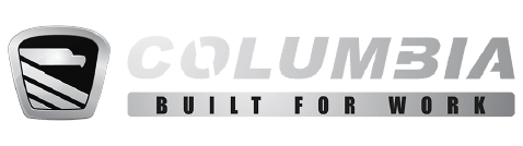 Columbia built for work logo