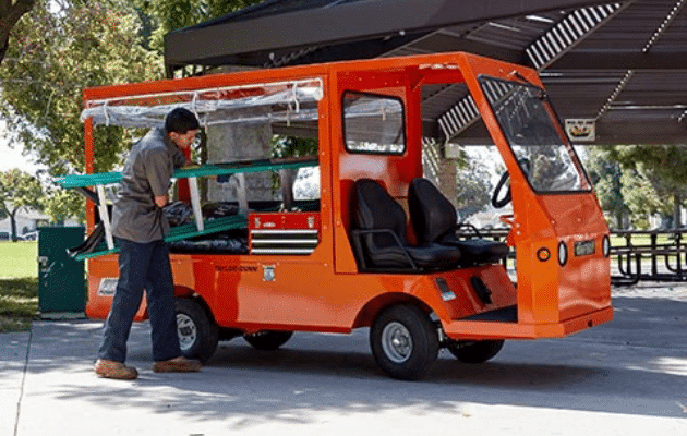 Taylor Dunn burden carriers - custom industrial vehicle solutions