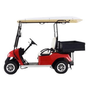 EMC Express red electric vehicle