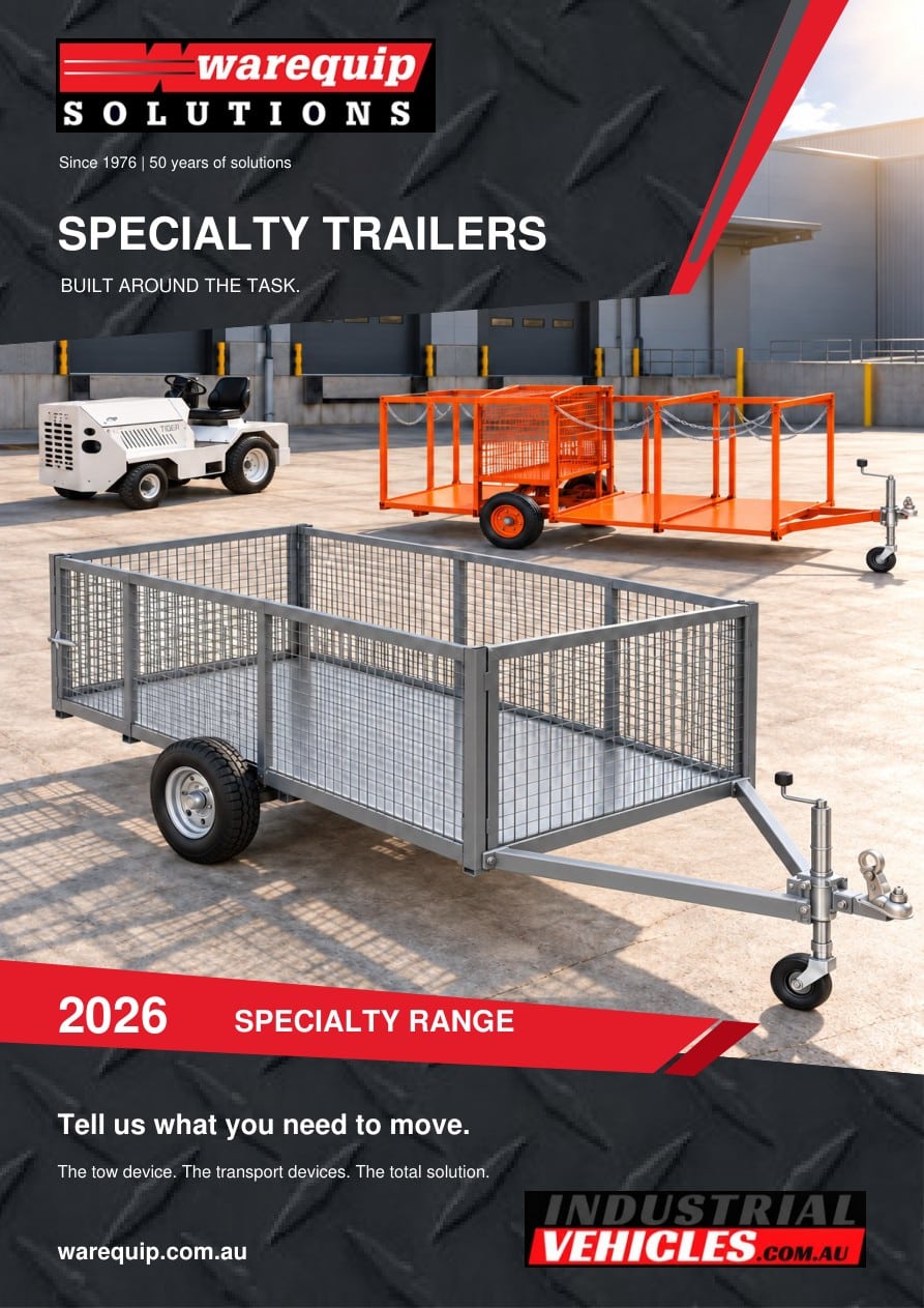 Warequip Specialty Trailers 2026 brochure cover